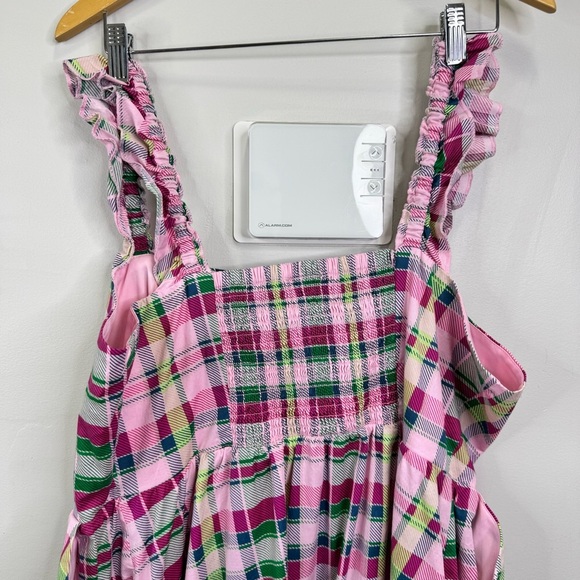 Torrid Mini Poplin Tiered Ruffle Strap Dress Size 1x - Picture 11 of 13